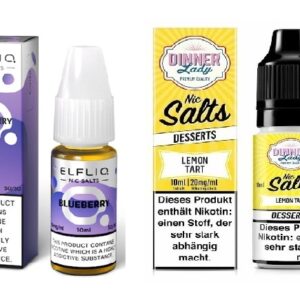 ElfBar Elfliq + Dinner Lady 10ml Liquids