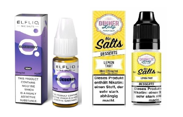 ElfBar Elfliq + Dinner Lady 10ml Liquids