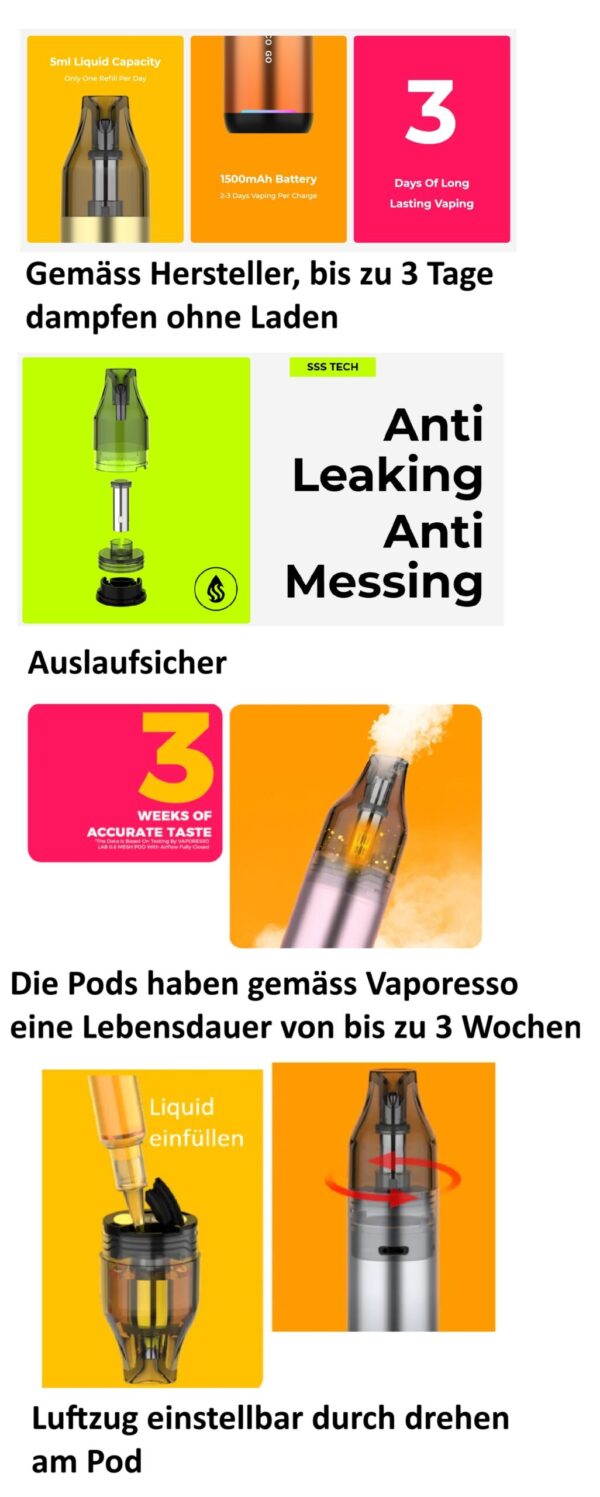 Vaporesso Veco Go Podkit – Bild 5