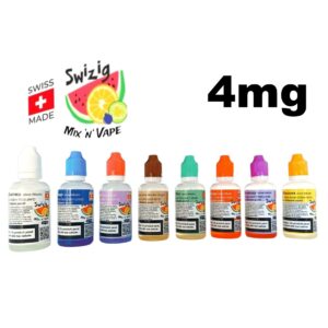 SWIZIG Mix ’n‘ Vape Longfills - 50ml Liquid mit 4mg/ml Nikotin (0.4%) SWISSMADE