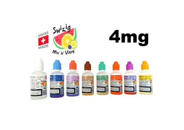 SWIZIG Mix ’n‘ Vape Longfills - 50ml Liquid mit 4mg/ml Nikotin (0.4%) SWISSMADE