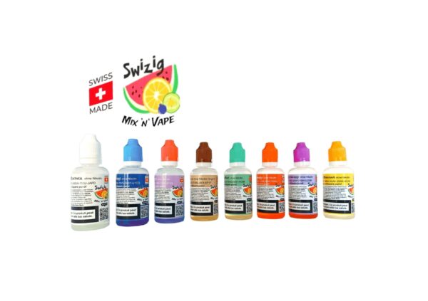 RETAIL Angebot - 24 x SWIZIG Mix 'n' Vape Longfills 20ml SWISSMADE – Bild 2