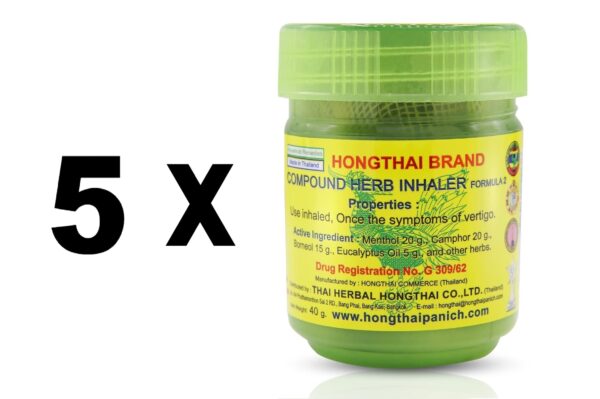 Wellness: Hong Thai – Kräuter Inhalator im Taschenformat – Bild 3