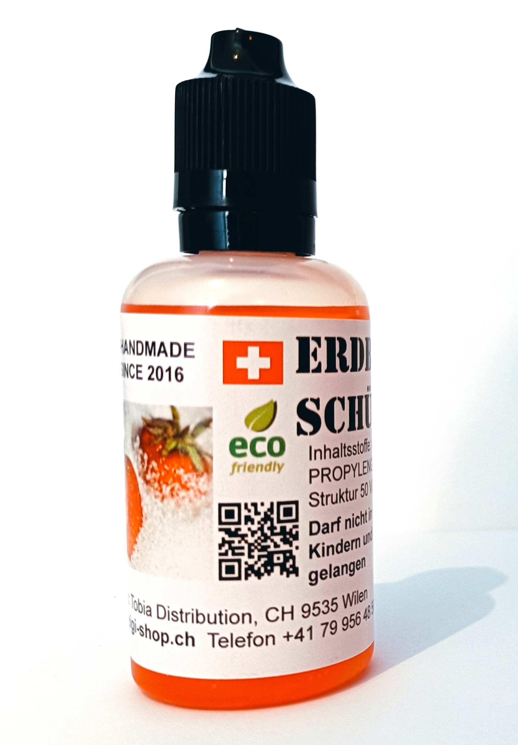 E-Liquid SWIZIG since 2016 Erdbeer-Schümli 50ml Shortfill – Bild 2
