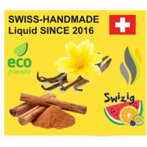 E-Liquid SWIZIG since 2016 Yellow 50ml Shortfill