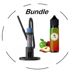 E-Shisha Magnum von Aspire - Bundle - inkl. Magnum Dock & Double Apple Longfill Liquid