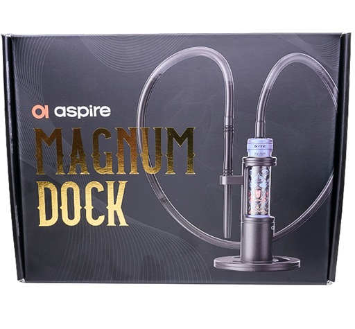 E-Shisha Magnum von Aspire - Bundle - inkl. Magnum Dock & Double Apple Longfill Liquid – Bild 16